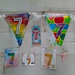 7 jaar verjaardag versiering, Ophalen of Verzenden, Zo goed als nieuw, Versiering, Verjaardag