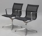 12x UNA design bureaustoel ICF mesh zwart, Ophalen, Gebruikt, ., Zwart