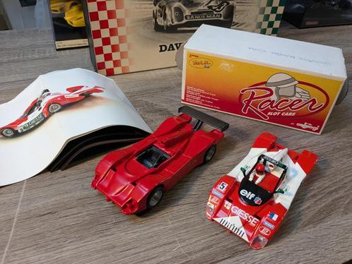 Slotcar 1/32 Racer Ferrari 333 SP Giesse Le Mans 1998, Kinderen en Baby's, Speelgoed | Racebanen, Nieuw, Elektrisch, Overige merken