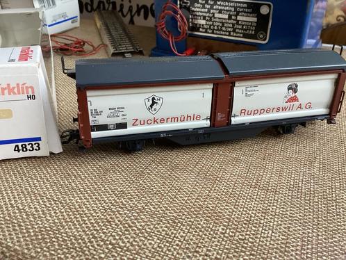 Marklin 4833 SBB schuifdak/wandwagen NIEUW IN OVP, Hobby en Vrije tijd, Modeltreinen | H0, Nieuw, Wagon, Märklin, Ophalen of Verzenden
