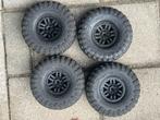 Traxxas trx4 crawler banden 1,9, Hobby en Vrije tijd, Ophalen of Verzenden, Zo goed als nieuw, Auto offroad