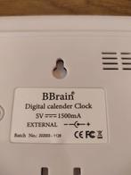 BBrain Digitale Fotolijst Kalender Klok, Ophalen of Verzenden, Nieuw, Overige typen, Overige soorten