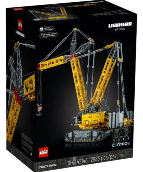 LEGO Liebherr 42146 Kraan - Nieuw - €675,- Incl. verzending, Kinderen en Baby's, Speelgoed | Duplo en Lego, Nieuw, Lego, Complete set