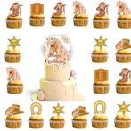 25-delige taart en cupcake topper set Sweet Horse, Struikheide 64,3069lj rotterdam, Ophalen of Verzenden, Info@sweet-one.nl, Sweet-One
