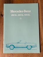 Mercedes-Benz SL R107 brochure 11/83, Verzenden, Zo goed als nieuw, Mercedes