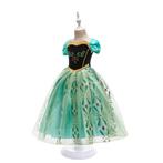 Frozen Anna Jurk - 86 tm 134 - Verkleedkleding Prinsessen!, Kinderen en Baby's, Carnavalskleding en Verkleedspullen, Ophalen of Verzenden
