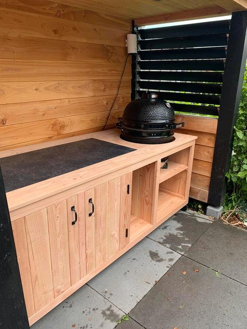 Buitenkeuken op maat gemaakt Douglas / Eiken., Tuin en Terras, Buitenkeukens, Nieuw, Ophalen of Verzenden