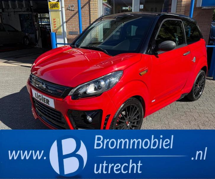 Ligier Brommobiel JS50 L Sport Ultimate AIRCO|ALS NIEUW!|CAM, Diversen, Brommobielen en Scootmobielen, Gebruikt, Ligier