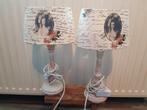 2 leuke tafel lampjes, Huis en Inrichting, Lampen | Tafellampen, Ophalen of Verzenden, Zo goed als nieuw, Minder dan 50 cm