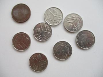 Belgische munten en Nederlands muntje beschikbaar voor biedingen