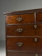 Engelse ladekast 18e eeuw, Huis en Inrichting, Kasten | Ladekasten, Ophalen, Eikenhout, 50 tot 100 cm, Zo goed als nieuw