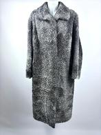 ASTRAKAN Grijs lange vintage bont jas  Maat L - 40, Kleding | Dames, Jassen | Winter, Maat 38/40 (M), Ophalen of Verzenden, Grijs