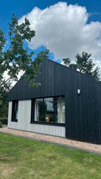 70 m1 gevelbekleding channelsiding zwart, Doe-het-zelf en Verbouw, Hout en Planken, Ophalen, Minder dan 25 mm, Zo goed als nieuw