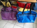 2 Reis / Weekendtassen .  52 x 20 x 40 hoog. paars en blauw., Ophalen, 40 tot 60 cm, 20 tot 30 cm, Paars