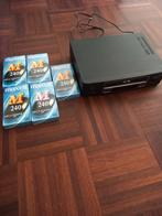 Philips turbo drive VHS videorecorder + 5 nieuwe videobanden, Ophalen of Verzenden, Zo goed als nieuw