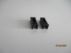 2 LEGO SMALLE Ramen 7750 12v Trein Zwart in perfecte staat!, Ophalen of Verzenden, Gebruikt, Complete set, Lego