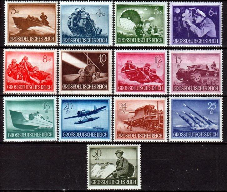 Duitse Rijk Minr 873/85 postfris, Postzegels en Munten, Postzegels | Europa | Duitsland, Postfris, Duitse Keizerrijk, Verzenden