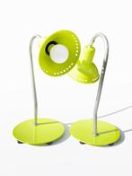 Bureaulampjes Lime groen, jaren '80, vintage, prijs per stuk, Verzenden, Gebruikt, Minder dan 50 cm