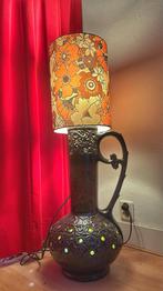 Vintage West-Germany Lamp met Bloemendesign, Antiek en Kunst, Antiek | Lampen, Ophalen