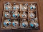 Oude zilverkleurige kerstballen, Ophalen of Verzenden, Gebruikt