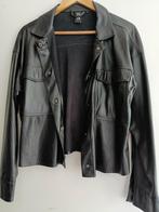 Distrikt Norrebro zwart cropped trucker, Ophalen of Verzenden, Zo goed als nieuw, Maat 46/48 (XL) of groter, Zwart