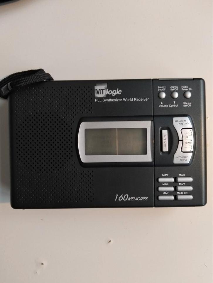 MT Logic PLL Synthesizer Wereldontvanger, Audio, Tv en Foto, Radio's, Gebruikt, Wereldontvanger, Ophalen of Verzenden