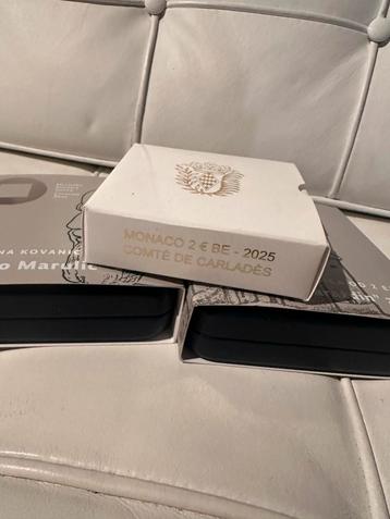 Monaco 2 Euro 2025 - Oud Leengoed Carladès Proof beschikbaar voor biedingen
