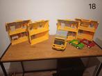 Playmobil huis, vuilniswagen en 2 auto's, Ophalen of Verzenden