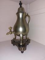 Vintage Tinnen Koffiekan met Rechaud - Nieuw!, Antiek en Kunst, Ophalen of Verzenden