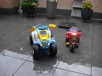kinder accu quad en motor aangeboden beschikbaar voor biedingen