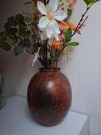 Leuke bruine vaas, 35 cm hoog, Huis en Inrichting, Woonaccessoires | Vazen, Ophalen
