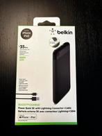 Belkin Boostcharge Powerbank 5000mAh Lightning Zwart, Ophalen of Verzenden, Gebruikt, Belkin
