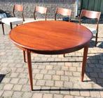 Niels Otto Möller vintage teak houten eettafel pallisander, Huis en Inrichting, Tafels | Eettafels, 100 tot 150 cm, Design, 200 cm of meer