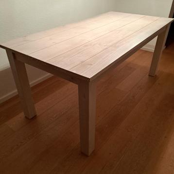 Vurenhouten tafel 180x90cm