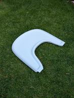 Stokke Tripp Trapp play tray eetblad wit, Ophalen of Verzenden, Zo goed als nieuw, Meegroeistoel, Afneembaar eetblad