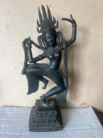 Bronze buddha beeld, Ophalen of Verzenden, Zo goed als nieuw