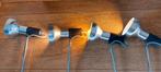 4 vintage haley barnet england Wandlampen, Ophalen of Verzenden, Gebruikt, Metaal, Vintage mid century