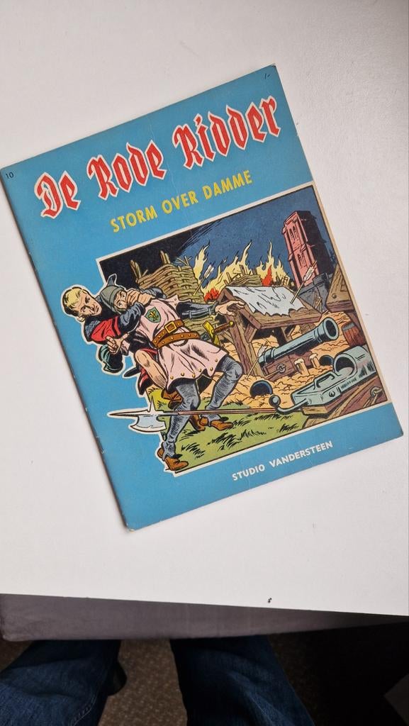 De Rode Ridder - Storm Over Damme, Boeken, Stripboeken, Eén stripboek, Ophalen of Verzenden, Gelezen, Willy Vandersteen