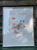 Wissellijst 40 x 60 cm metaalkleurig, Ophalen of Verzenden, Zo goed als nieuw, Schilderij, Minder dan 50 cm