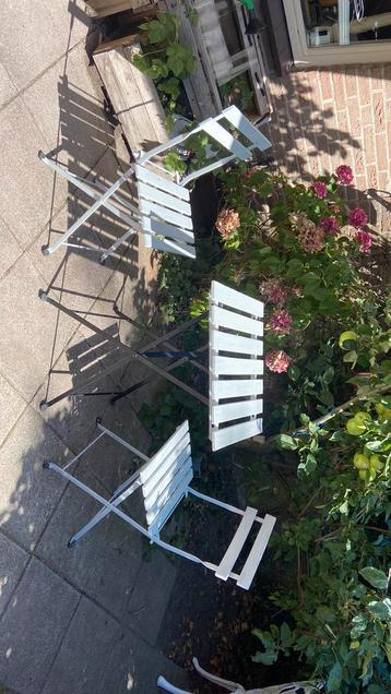 Tuin zitje setje tuinsetje bistro setje tafel stoelen balkon beschikbaar voor biedingen
