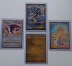 4 ungraded (raw) pokemon kaarten aangeboden, Ophalen, Nieuw, Meerdere kaarten, Foil