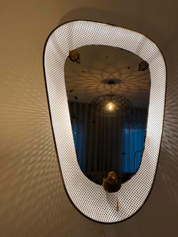 Wandspiegel Mathieu Mategot jaren 50 beschikbaar voor biedingen