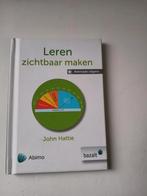 John Hattie - Leren zichtbaar maken, Boeken, Ophalen of Verzenden, Zo goed als nieuw