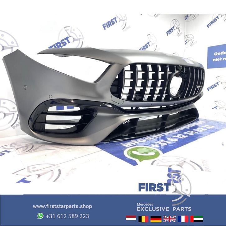 W177 A 45 KLASSE 2021 A45 A45S AMG VOORBUMPER MAGNO GRIJS CO, Auto-onderdelen, Carrosserie en Plaatwerk, Bumper, Mercedes-Benz