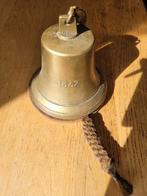 Vintage bel, oude scheepsbel 1842, Ophalen