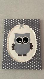 Uil Wanddecoratie - Handgemaakt, Ophalen of Verzenden, Zo goed als nieuw, Wanddecoratie