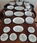 Compleet vintage 6 pers. porseleinen servies Larissa-Copier, Antiek en Kunst, Ophalen