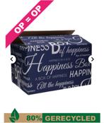 15x Kerstpakketdozen Blauw 59x39x20cm, Ophalen, Nieuw, Minder dan 50 cm