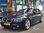BMW 5 Serie Touring 520 M Sport Ed Lederen bekleding | Navig, Automaat, 12 maanden, Achterwielaandrijving, Zwart