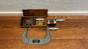 Tesa micrometers schroefmaten diverse bereiken draaibank beschikbaar voor biedingen